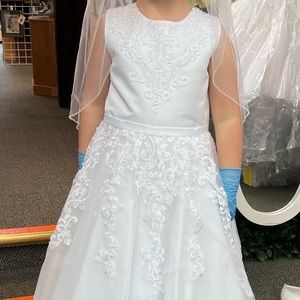 Sweetie Pie Communion / Flower Girl Dress Style #4053 Full Length